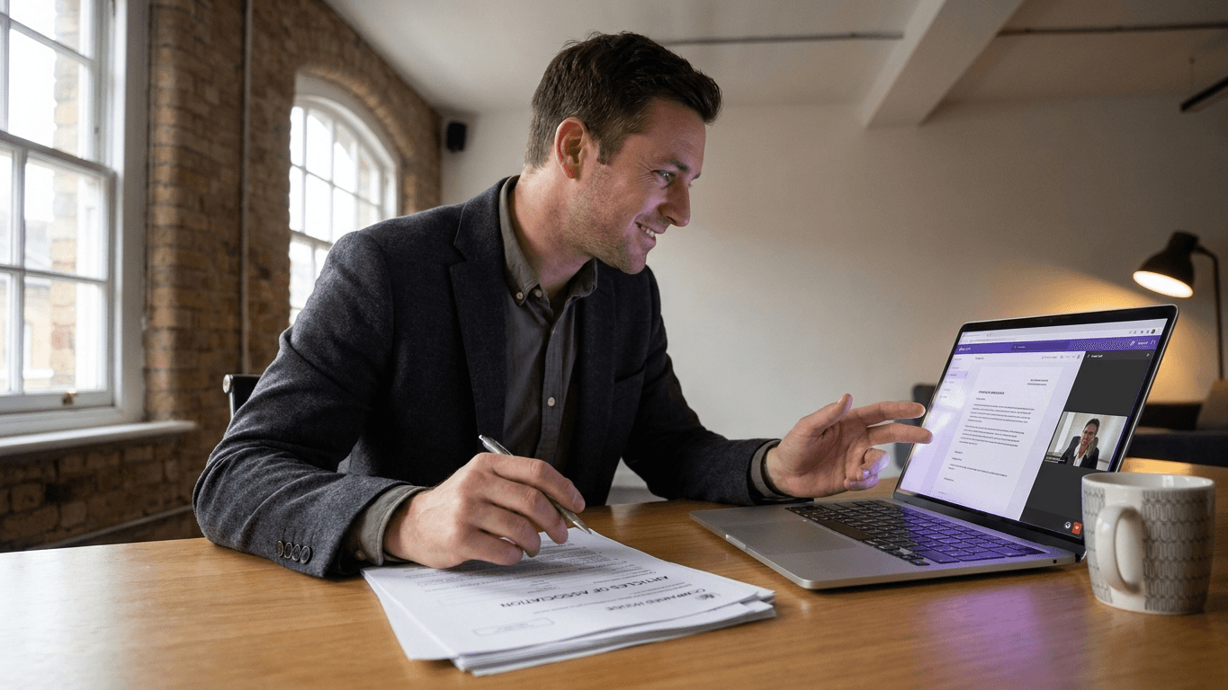 How to Update UK Company Articles of Association with Online Solicitors
