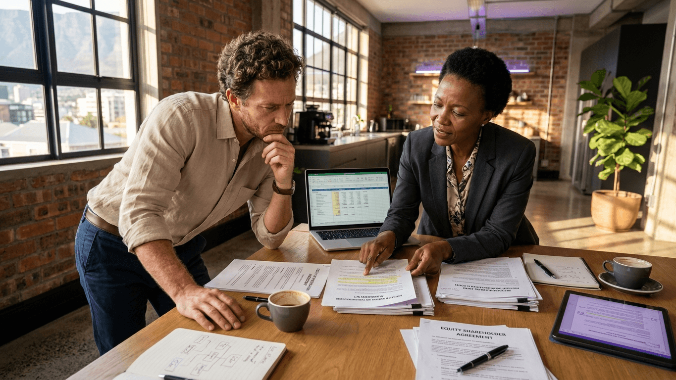 What Happens When a South African Co-Founder Leaves Without a Founder Vesting Schedule?