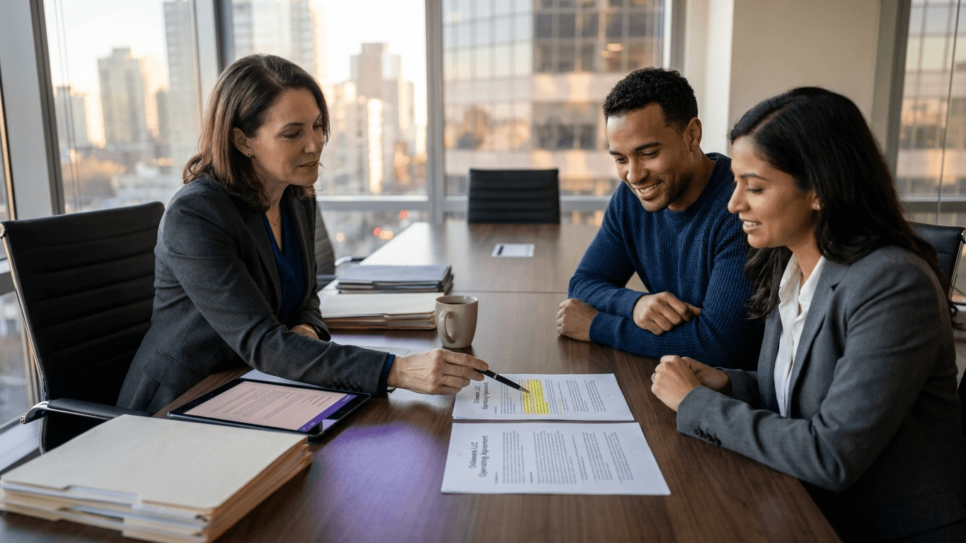 How a Contract Review Lawyer Solves Deadlocks in Your Delaware LLC Operating Agreement